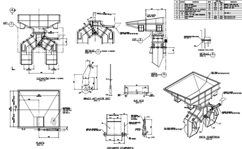 Planos de fabricación y montaje